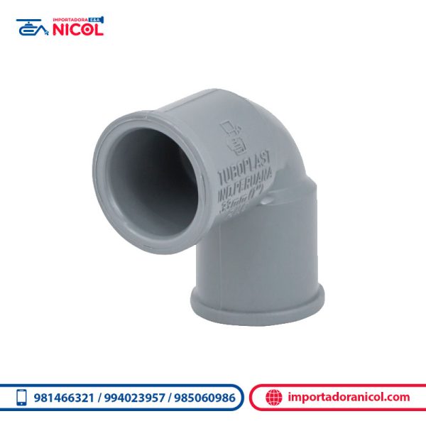 Codo PVC 90° Agua Fría SP
