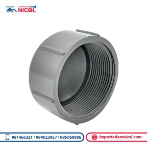 Tapón hembra SCH80 con rosca PVC LESSO