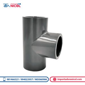 Tee SCH80 a presión PVC LESSO
