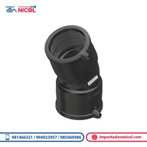 Codo HDPE electrofusión 22.5