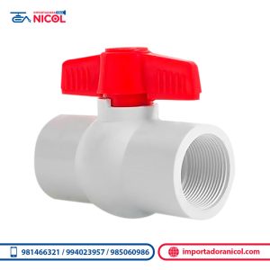 Llave de paso PVC