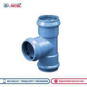 Tee UF inyectado PVC